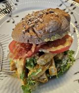Karry Kylling Sandwich M. Bacon