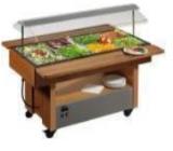 Salatbar med 1 stk. brød